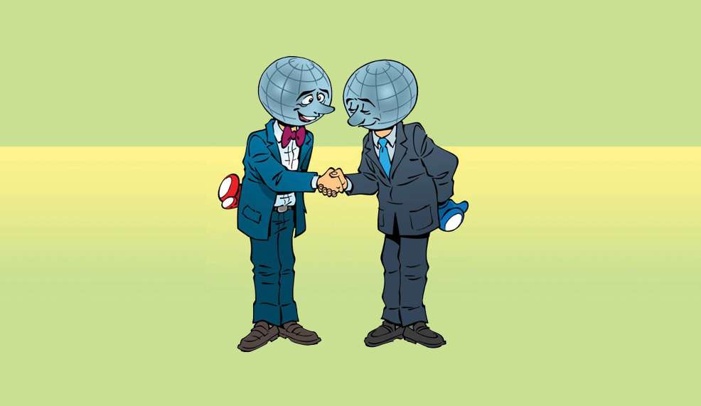 كاريكاتير (يناير – فبراير ٢٠١٨م)