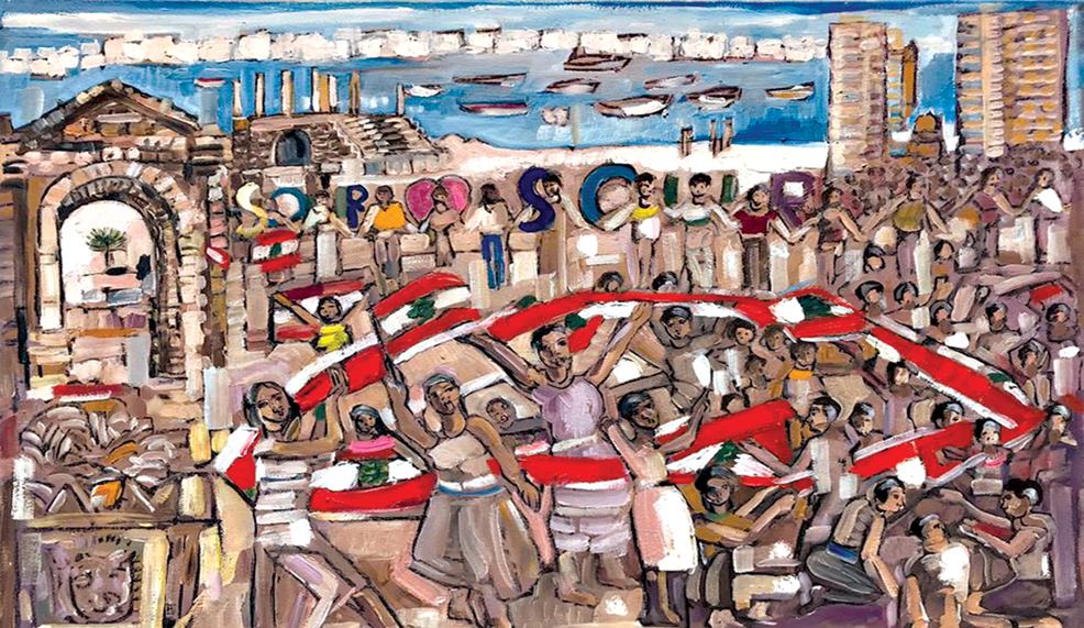 مثقفو لبنان بين سلمية التظاهر والعنف.. والتهديد بكاتم الصوت