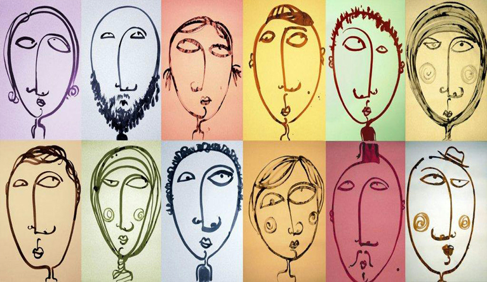 الرسم التشخيصي الحر بين الحلم والمأساة