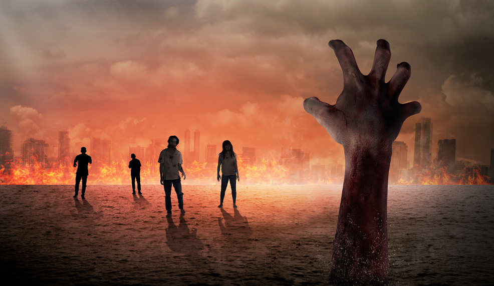 أفلام الزومبي بوصفها كناية عن مخاوف الإنسان وآماله