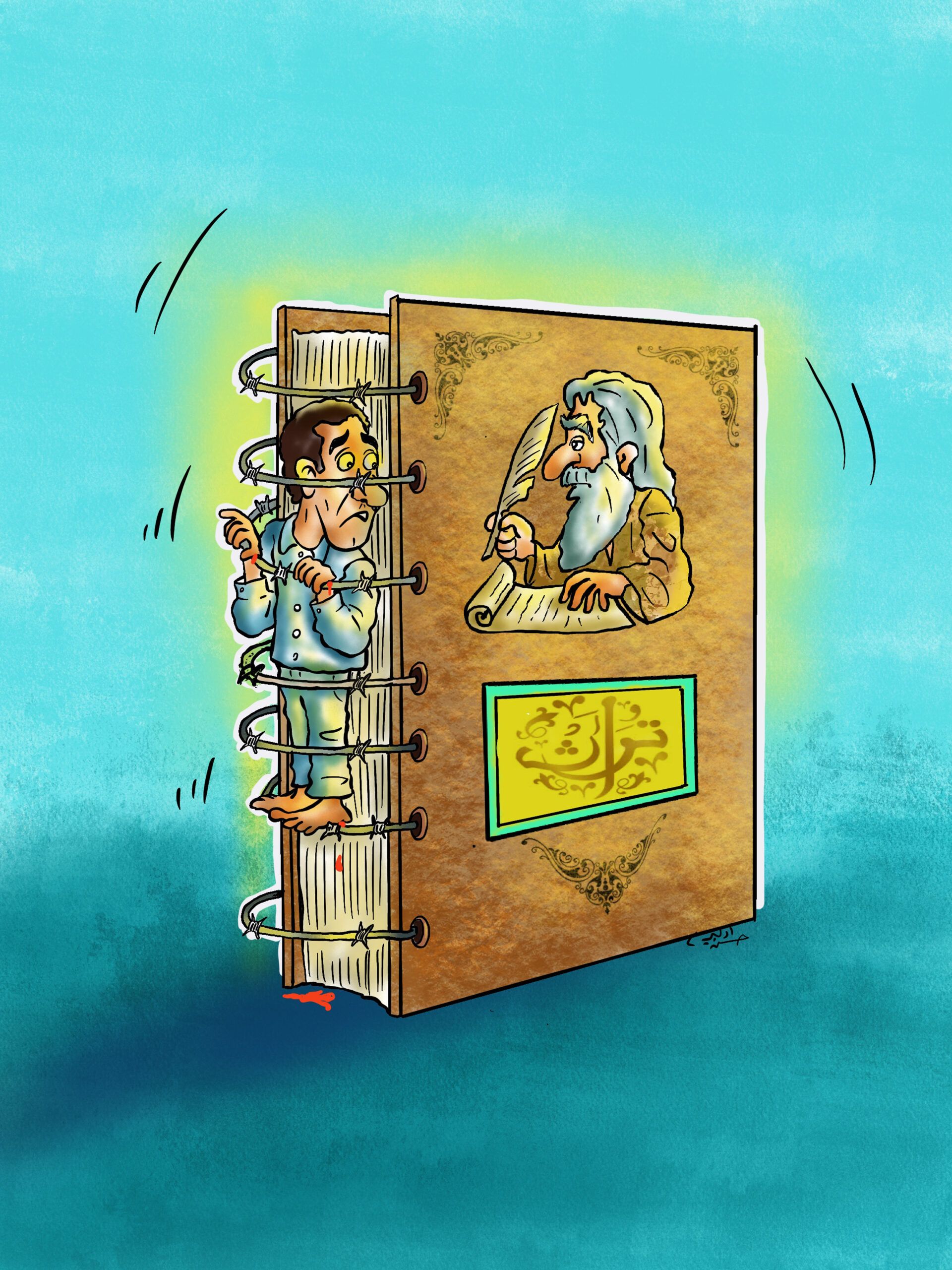 الكاريكاتير (يوليو – أغسطس 2024م)