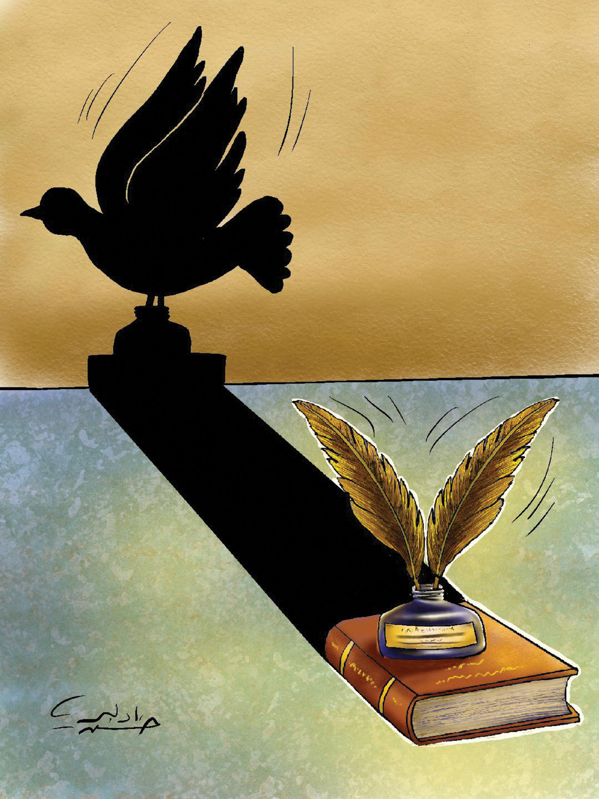 الكاريكاتير (مارس – إبريل 2025م)