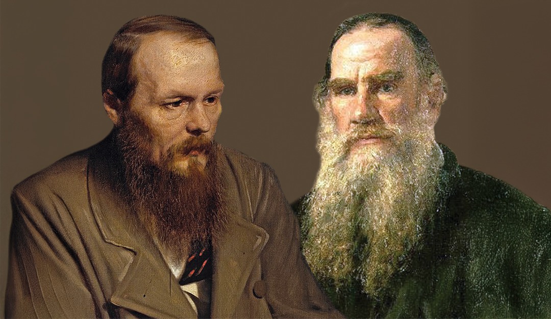 أوجه الاختلاف والتشابه بين عملاقي الأدب الروسي تولستوي ودوستويفسكي