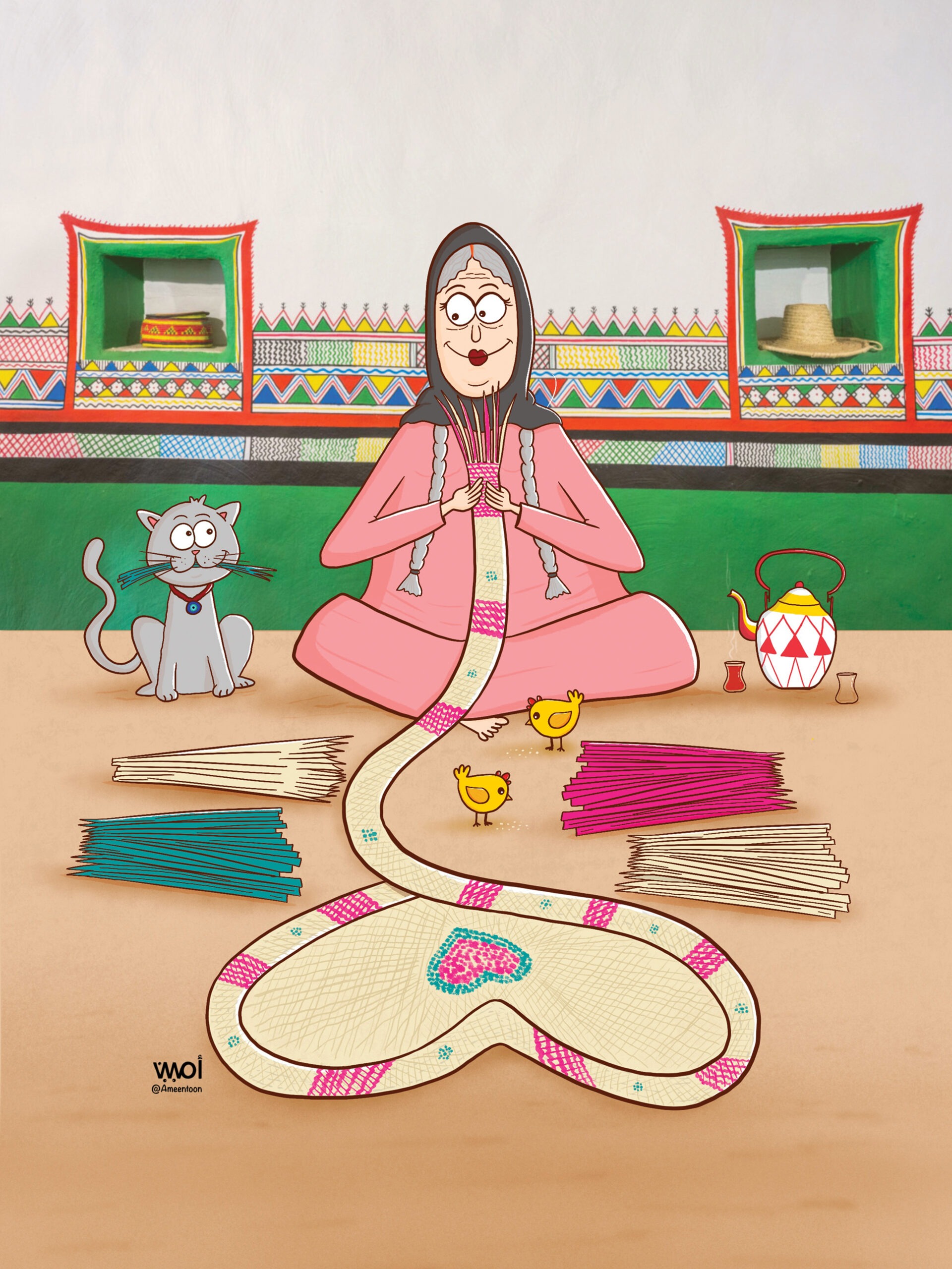 الكاريكاتير (سبتمبر – أكتوبر 2025م)