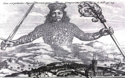 المحاورة البصرية… بين غلاف «اللفياثان» ولوحة «العملاق»